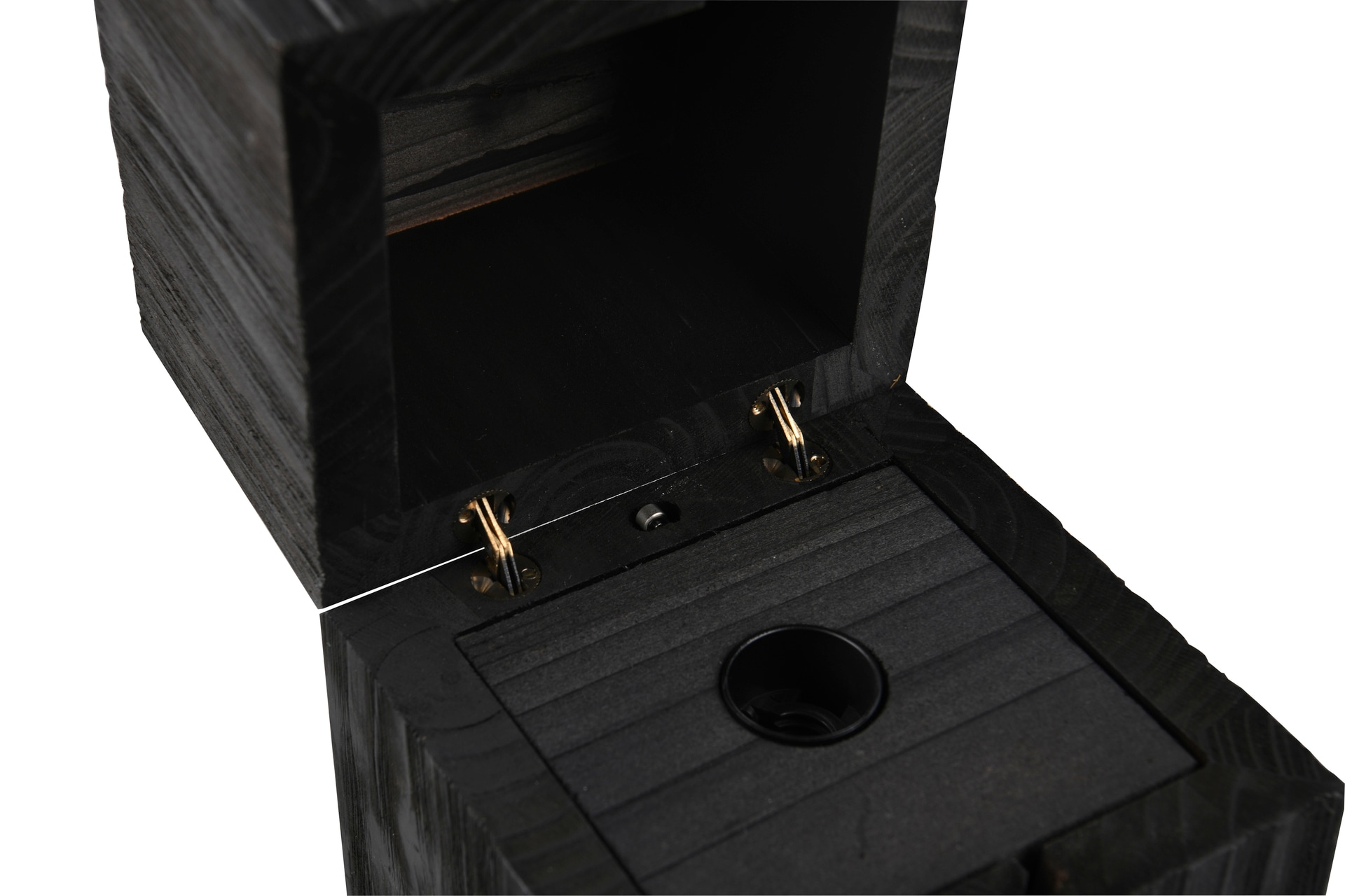 TRIO Retrofit LED Tischlampe TREASURE 12 x 12 cm schwarz