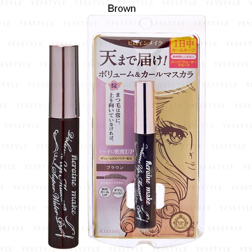 ISEHAN - Kiss Me Heroine Make Prime Volume & Curl Mascara Super Waterproof
