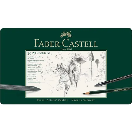 Faber-Castell Pitt Graphite set, 26er Metalletui