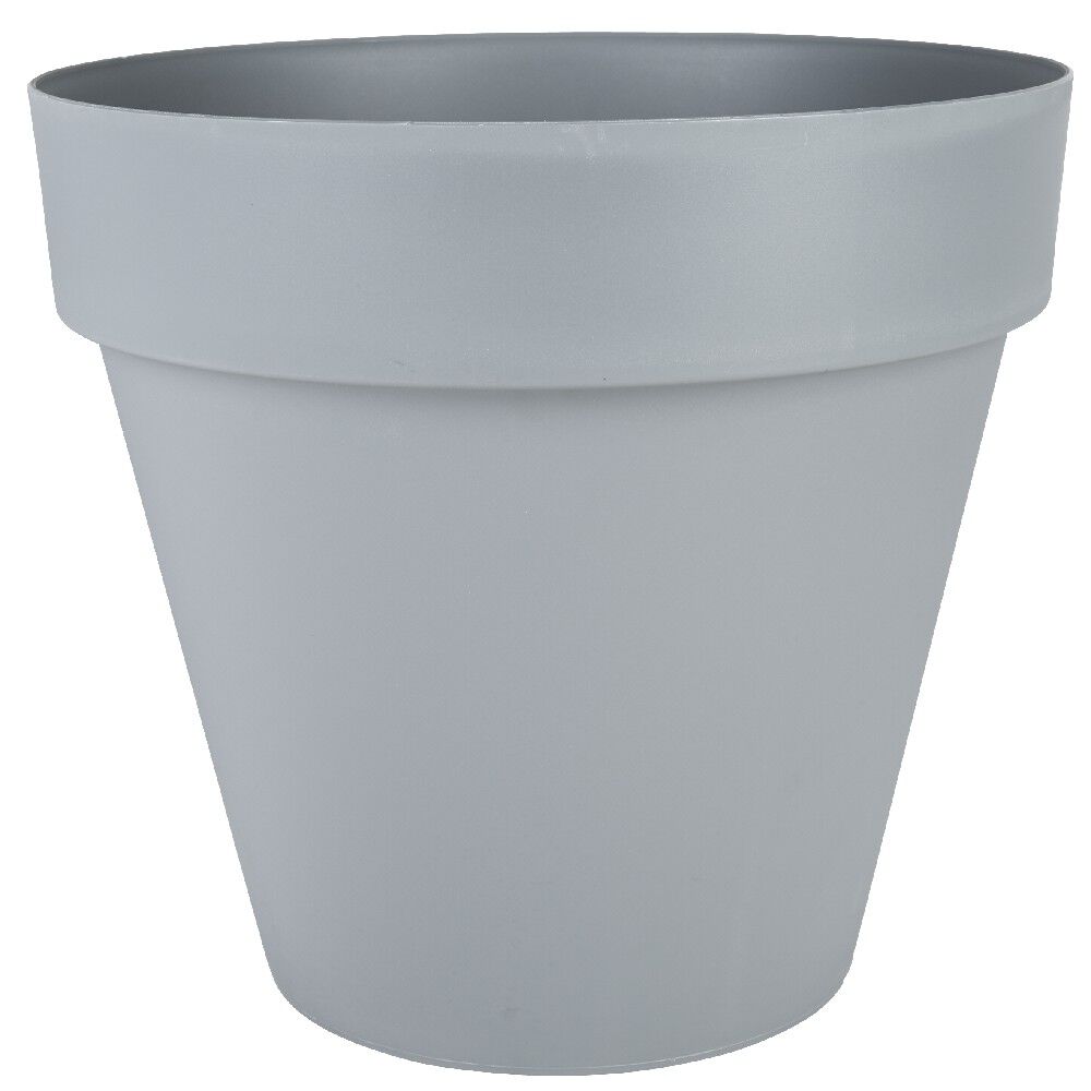 Cache pot de fleurs gris 46 L