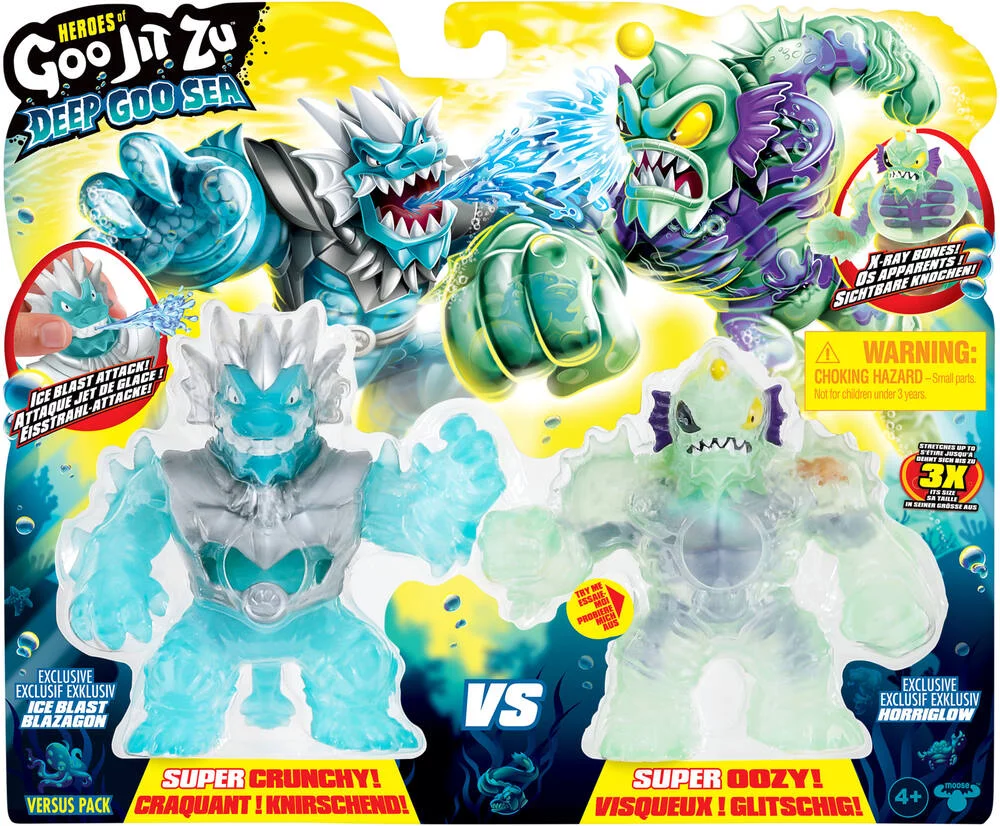 GOO JIT ZU - BLAZAGON VS HORRIGLOW 11 CM DEEPGOOSEA