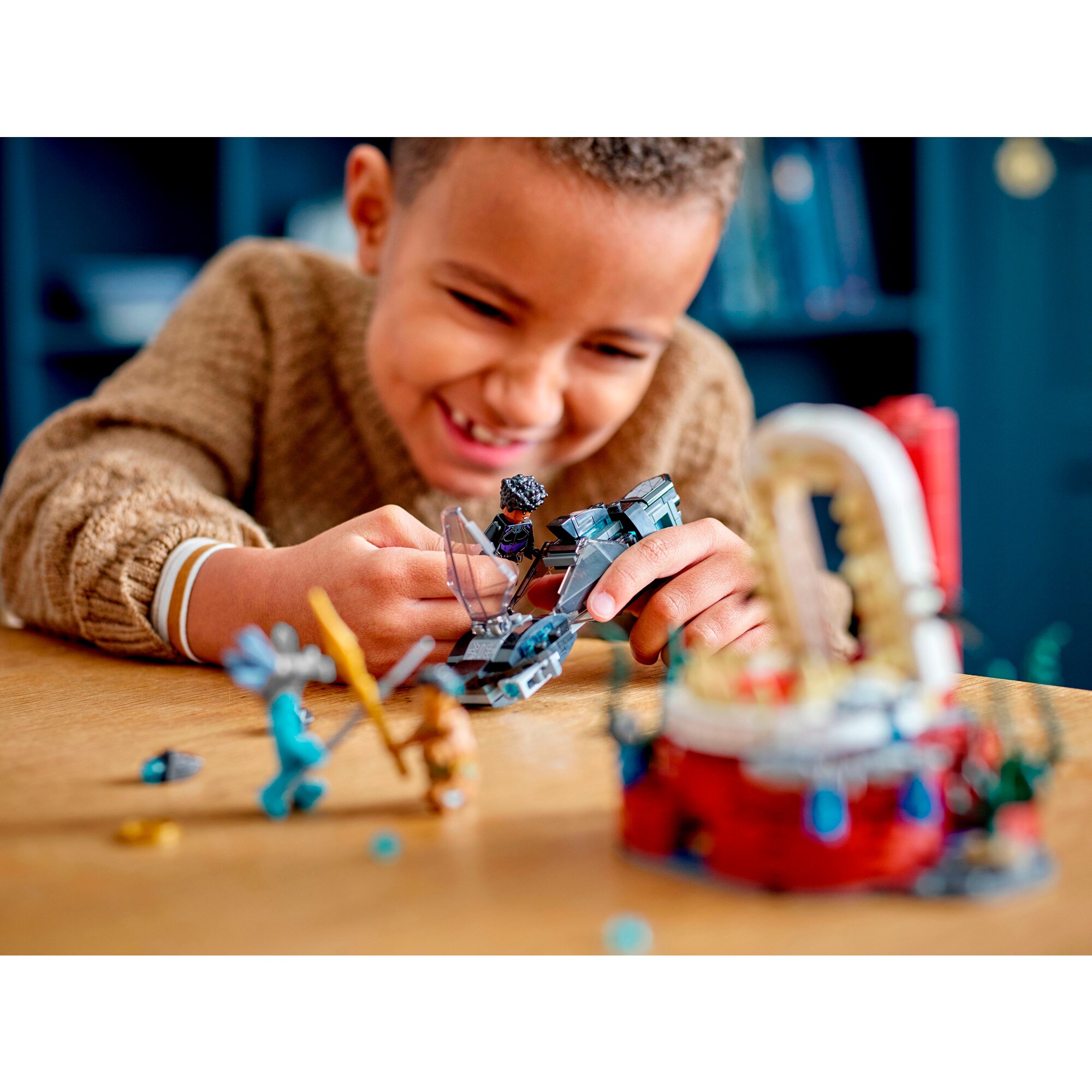 LEGO Konstruktionsspielzeug Marvel Super Heroes König Namors Thronsaal