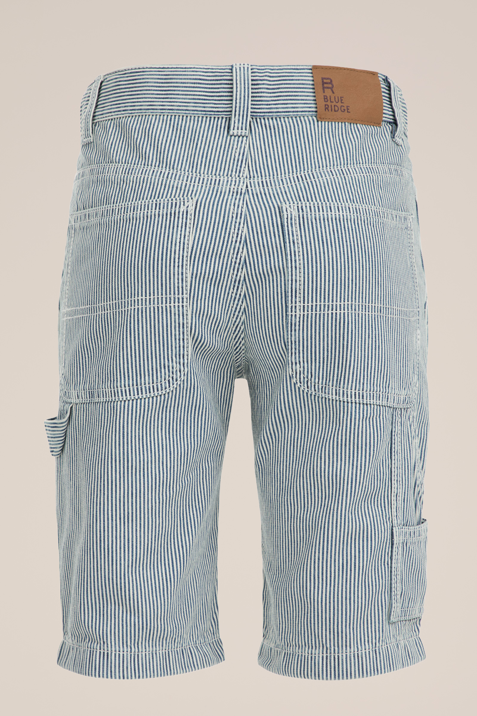Jongens regular fit denimshort Blue Ridge Blauw