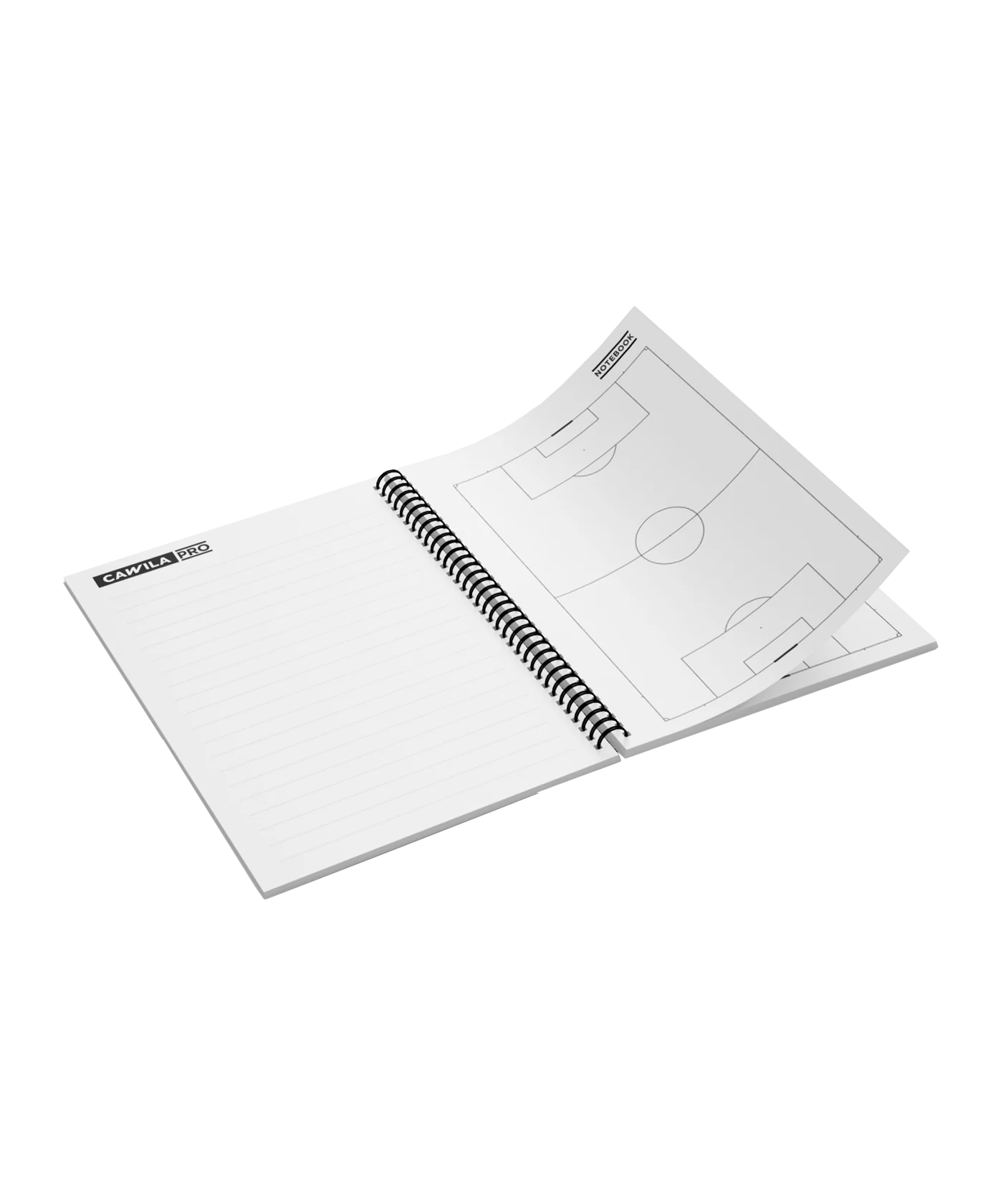 Cawila PRO 100 Blatt A6 Notebook Lehrblock Weiss