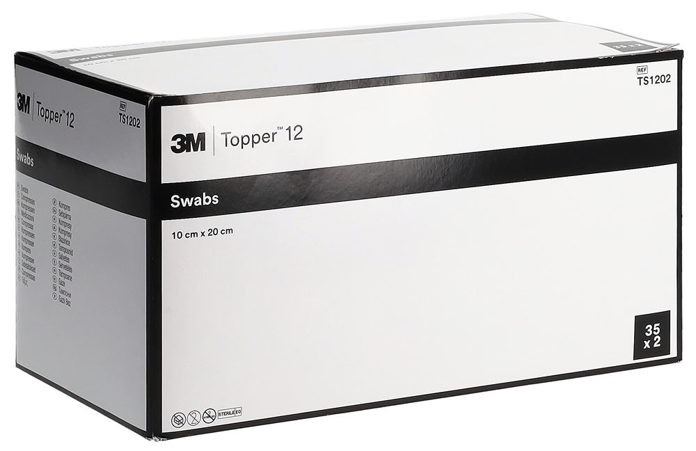 TOPPER NW Kompressen 10x20cm steril 70 Stk