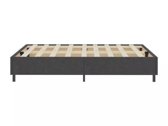 Sommier tapissier Gris Tissu 140 x 200 cm
