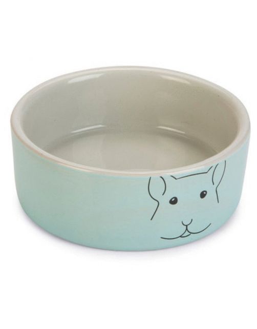 Beeztees Voerbak Cavia Frinca - Voerbak - 10x10x4.5 cm Mintgroen