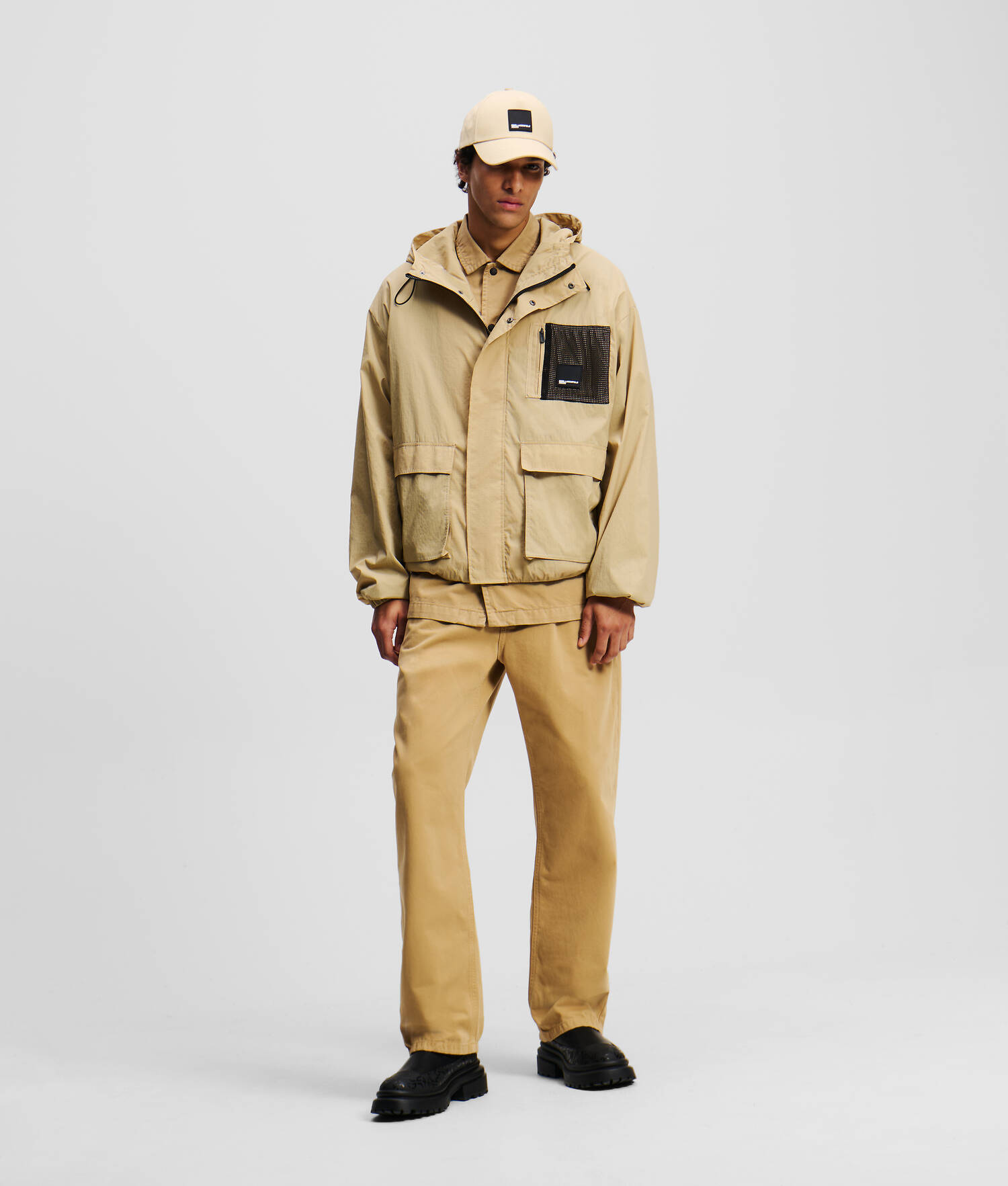 VESTE DE STYLE UTILITAIRE - Bleu maïs