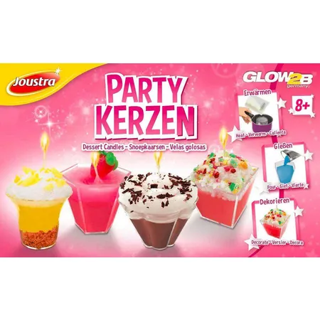 Joustra Partykerzen im Koffer