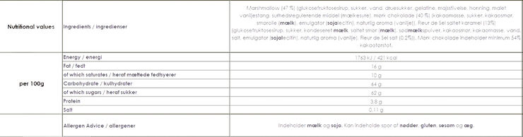 Barú Dark chocolate marshmallows 60 gr