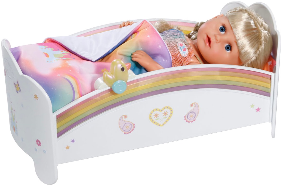 Baby Born Puppenbett »Regenbogen« mit Licht- und Soundeffekt