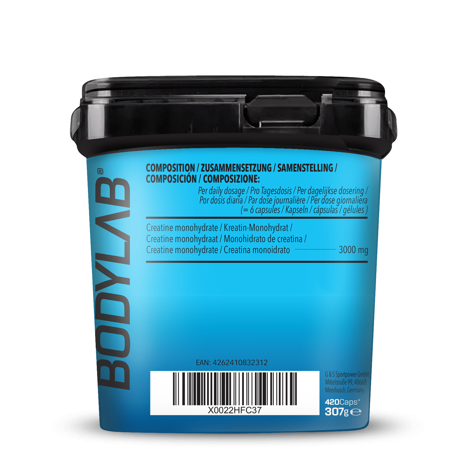 BIG PACK Creatine Monohydrate (420 Kapseln)