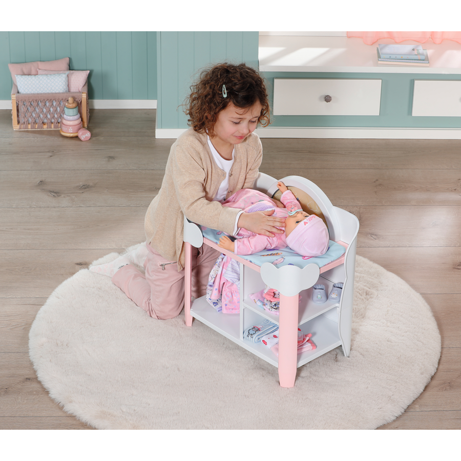 Zapf Creation Baby Annabell® Puppen Day Night Wickeltisch