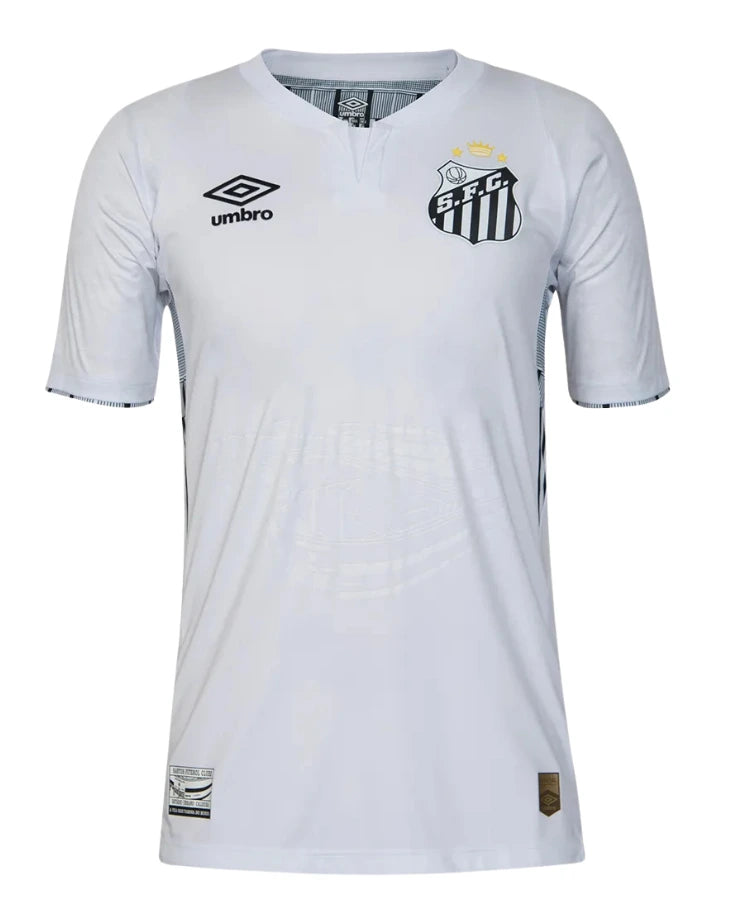 Santos Thuisshirt 2025   Bedrukking Neymar - Voetbalshirt Brazilië