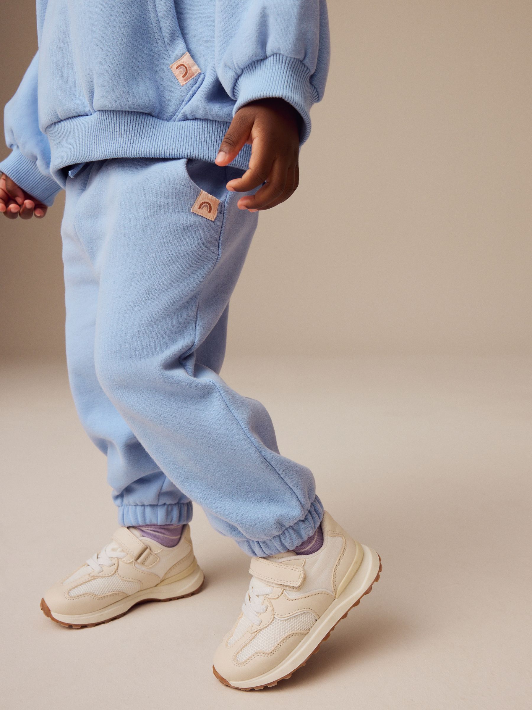 Blauw - Sweatjoggingbroek (3 mnd-7 jr)