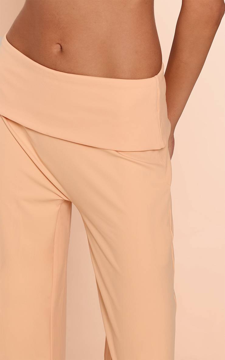 Pêche Pantalon De Yoga Droit Taille Repliable Sculptant