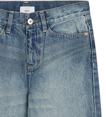 Grunt Jeans - GRWide Low Waist - Blau