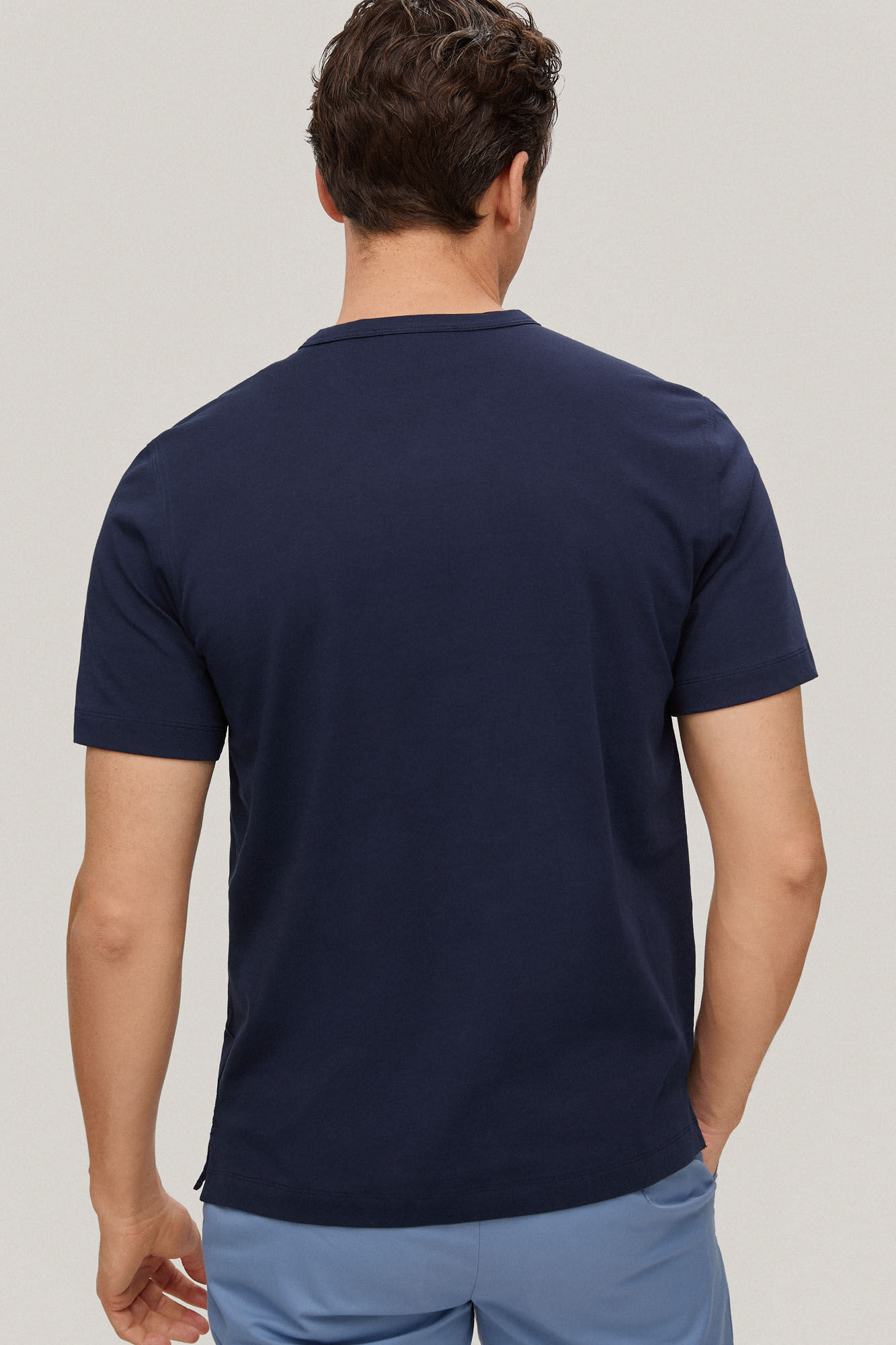 Camiseta com logo - Azul