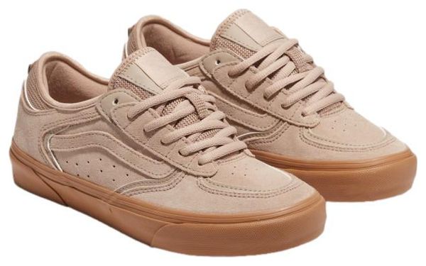 Chaussures Vans Rowley Suede Beige / Marron