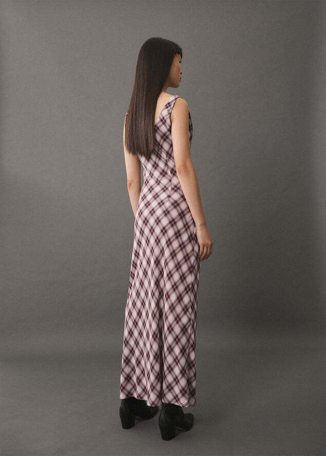 MANGO Check-print midi-dress 76