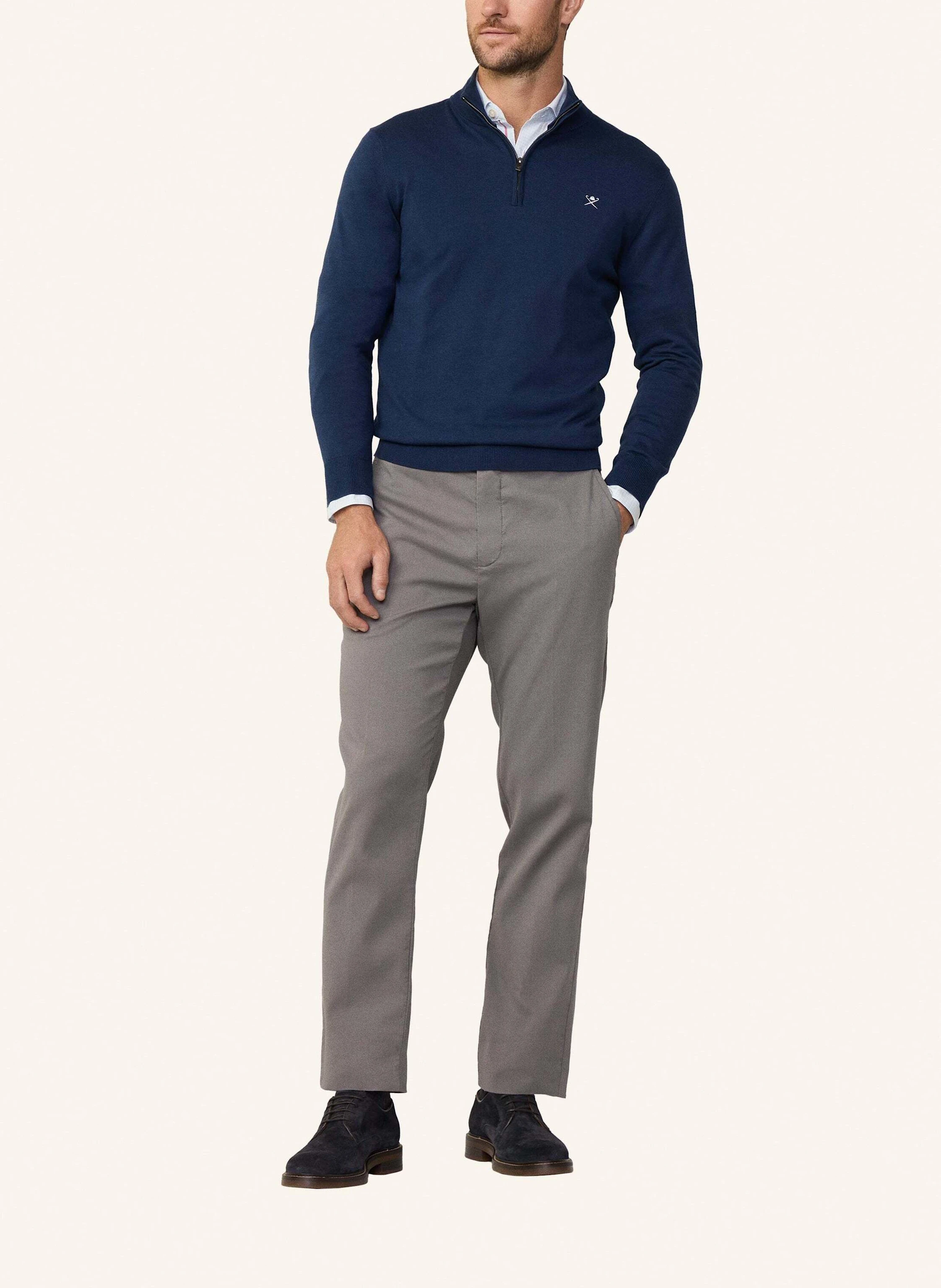 HACKETT LONDON Pullover COTTON SILK HZIP