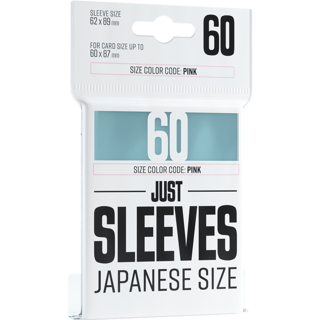 Gamegenic - 60 Just Sleeves Japanese Size