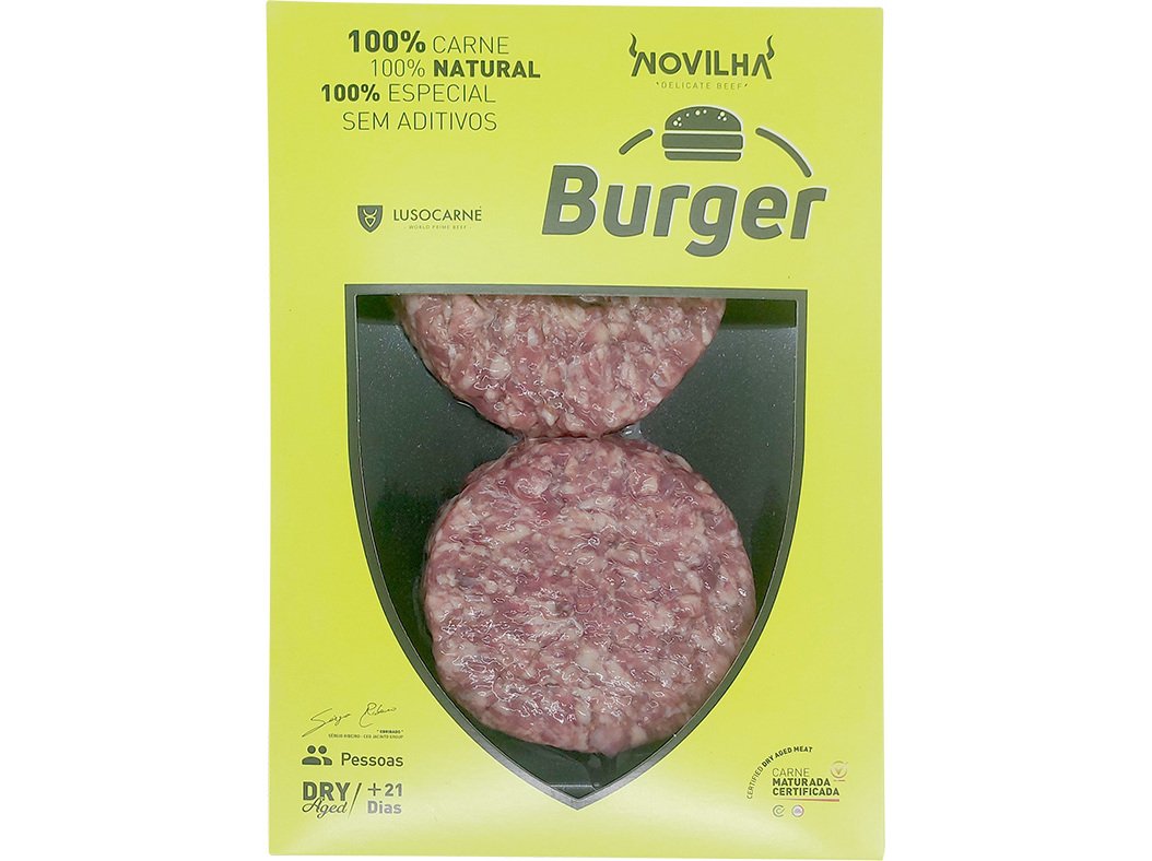 HAMBURGUER NOVILHA LUSOCARNE 2X180GR