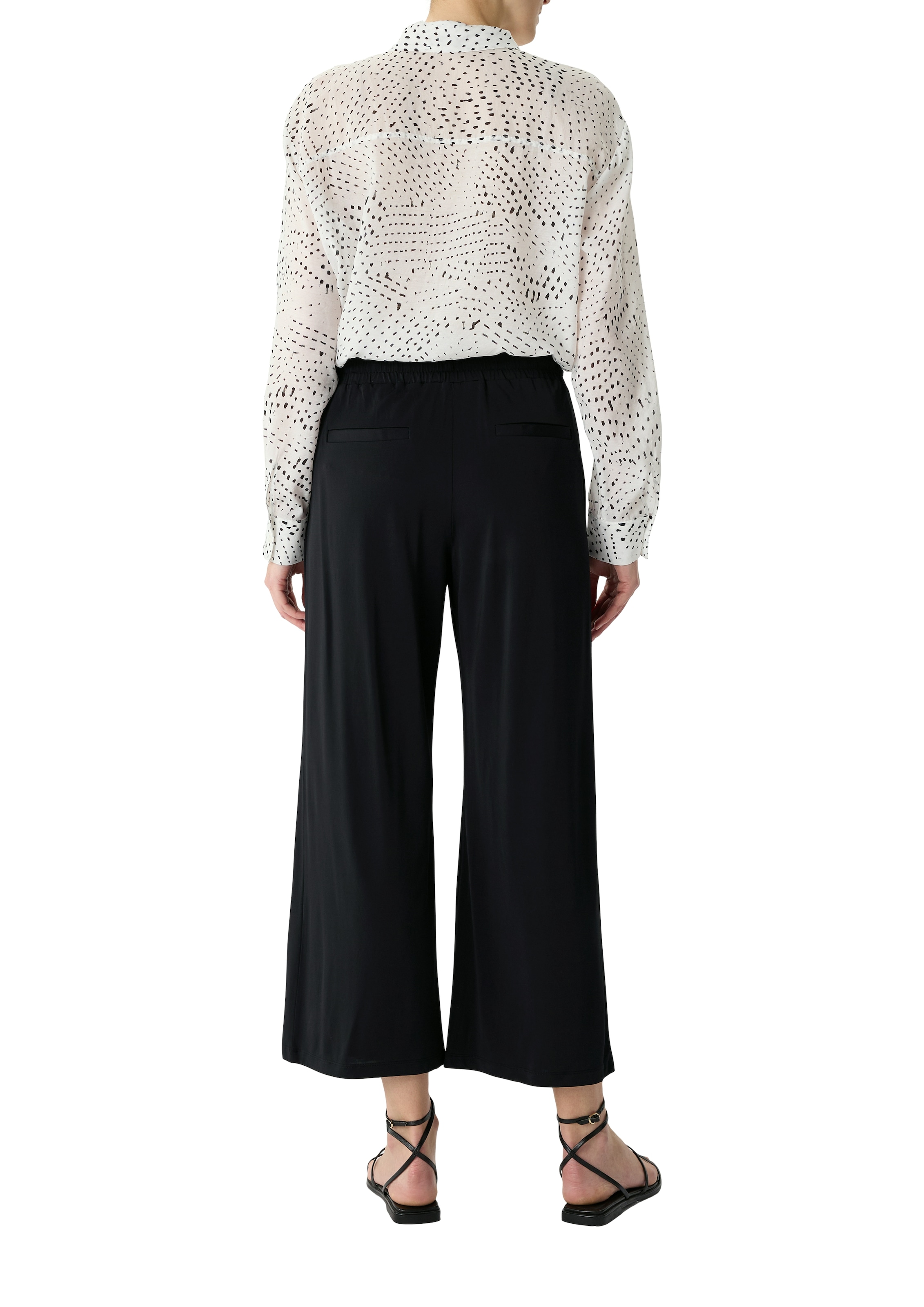 Comma Culotte  Sommerhose mit elastischem Bund