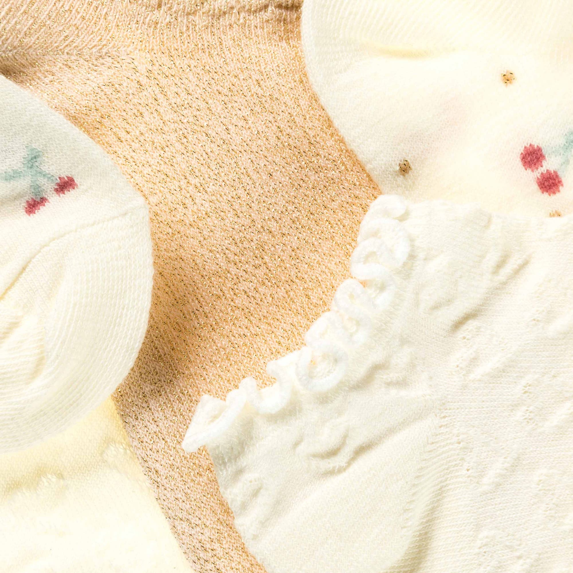 Chaussettes Enfant ecru
