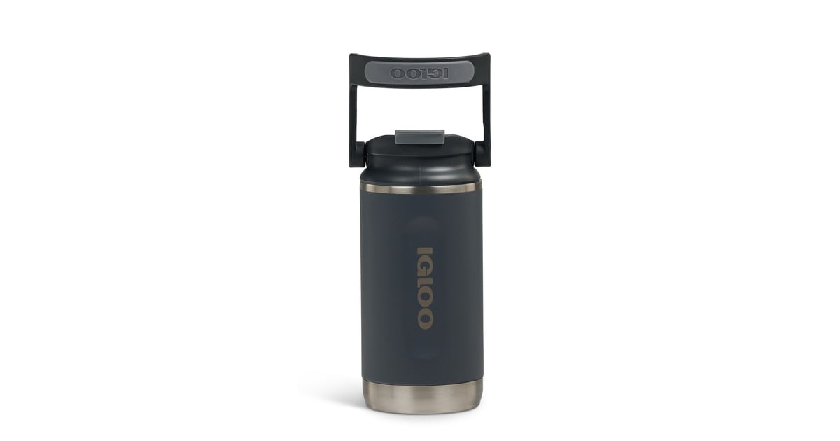 IglooFlip ‘n’ Sip Tumbler 12 oz, 0,35 liter drinkfles  (Carbon)