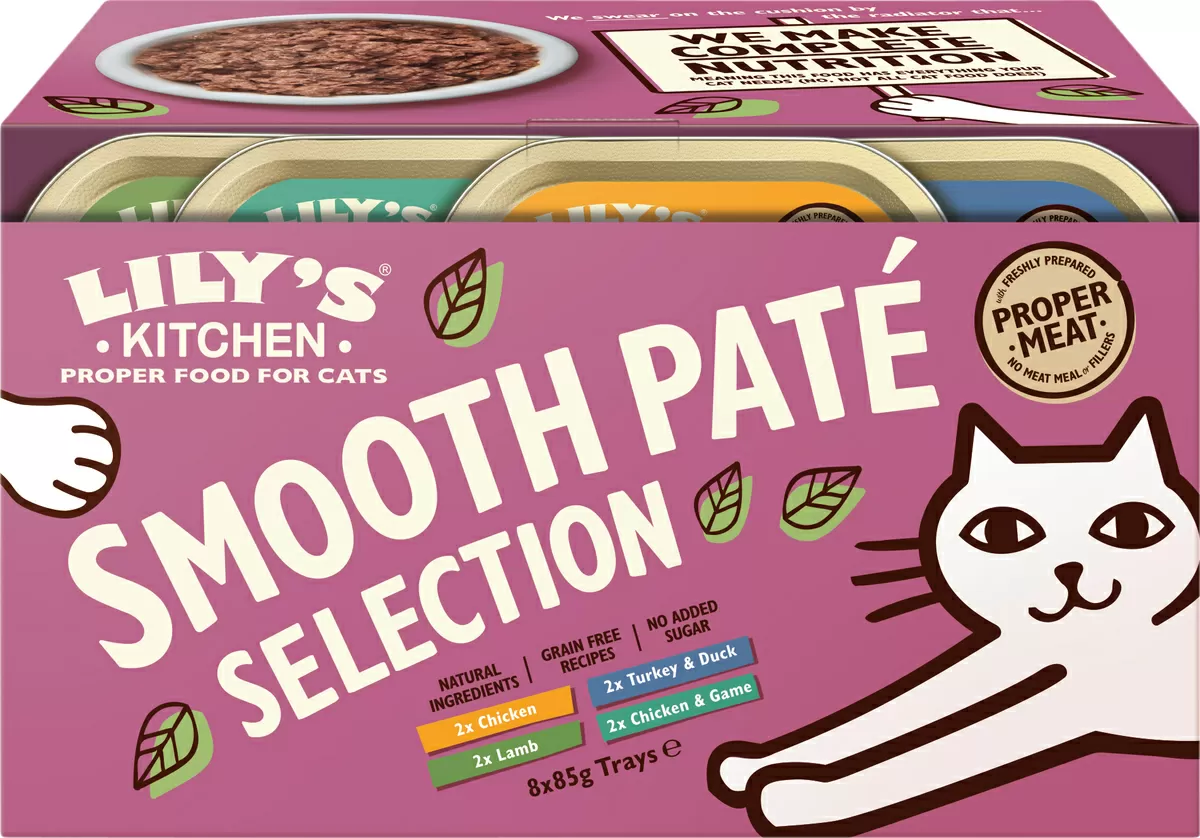 Lily´s Kitchen vådfoder til kat, MultiPack - 8 stk.