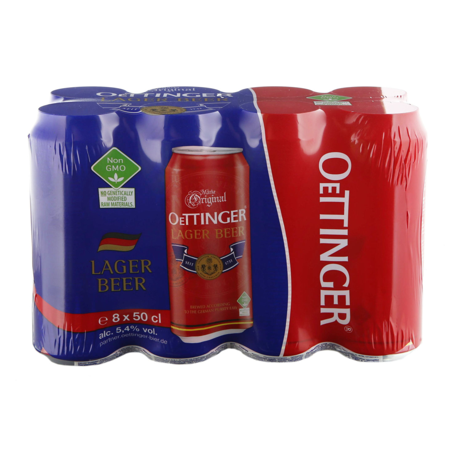 Oettinger Bier 8x50cl -400cl