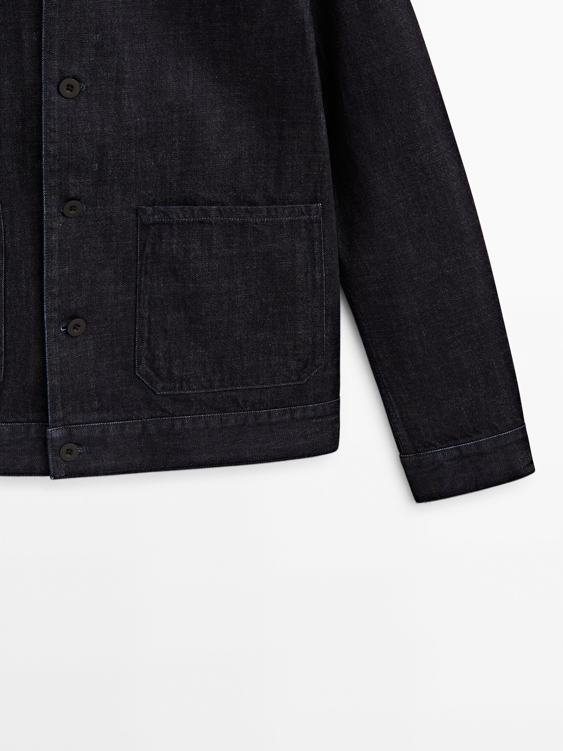 Sobretudo em denim selvedge - Studio - INDIGO