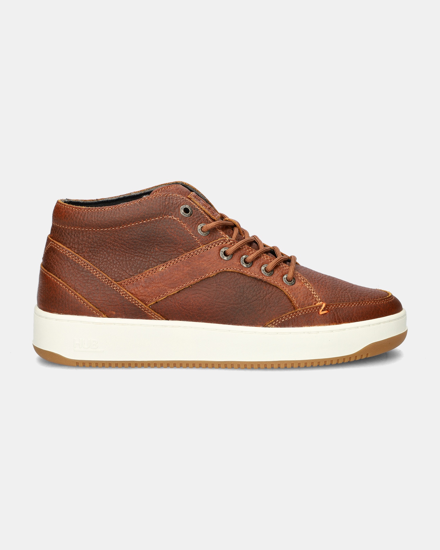 Hub Kingston 2.1 Hoge sneakers  - cognac