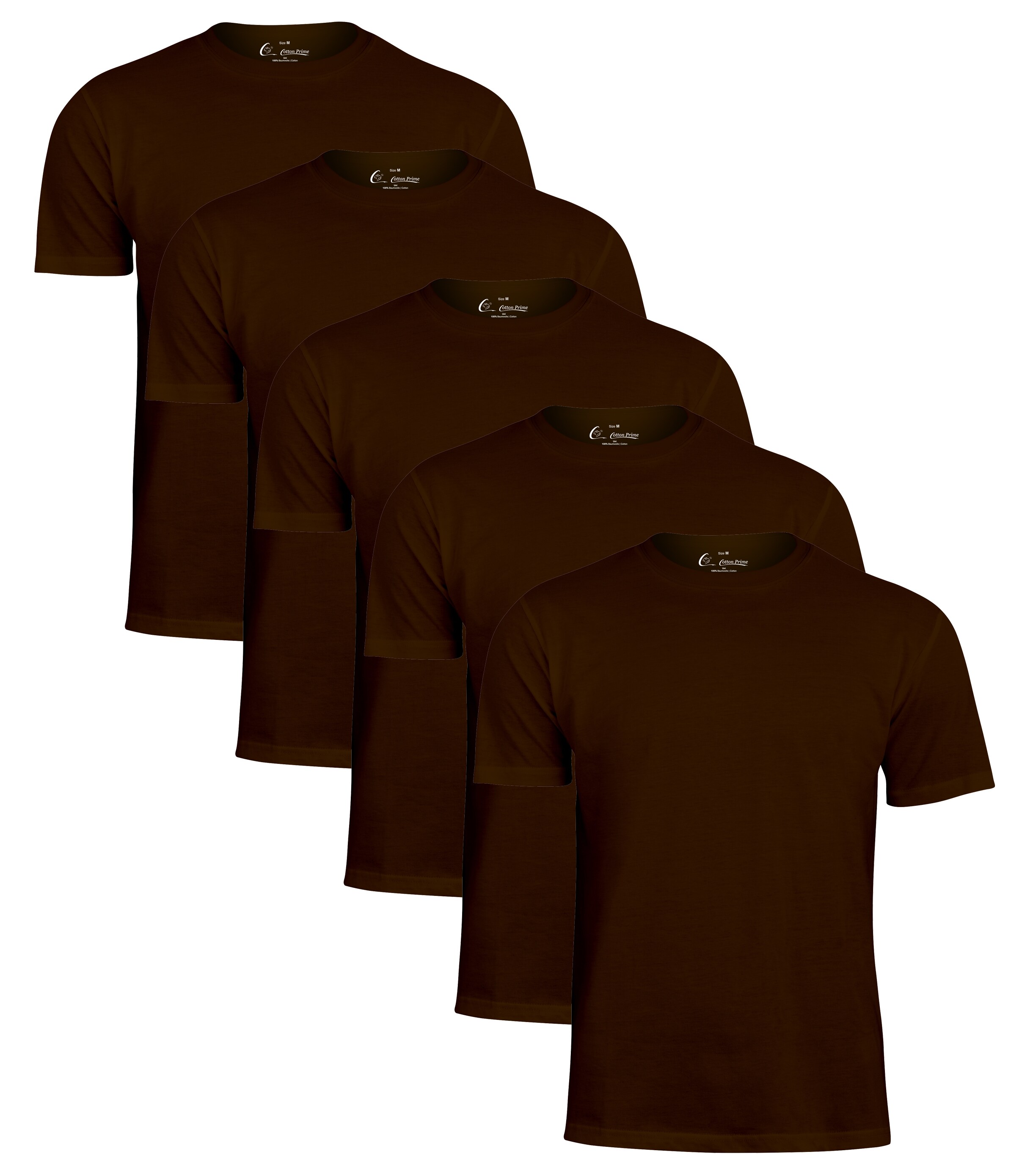 Cotton Prime® 5er Pack T-Shirt O-Neck - Tee
