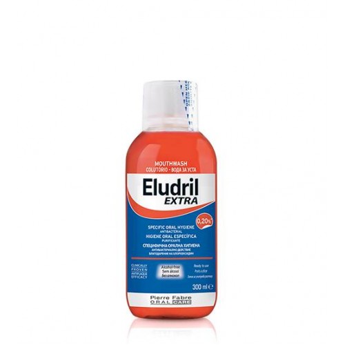 Eludril Extra Colutório Purificante 12 horas proteção 300ml
