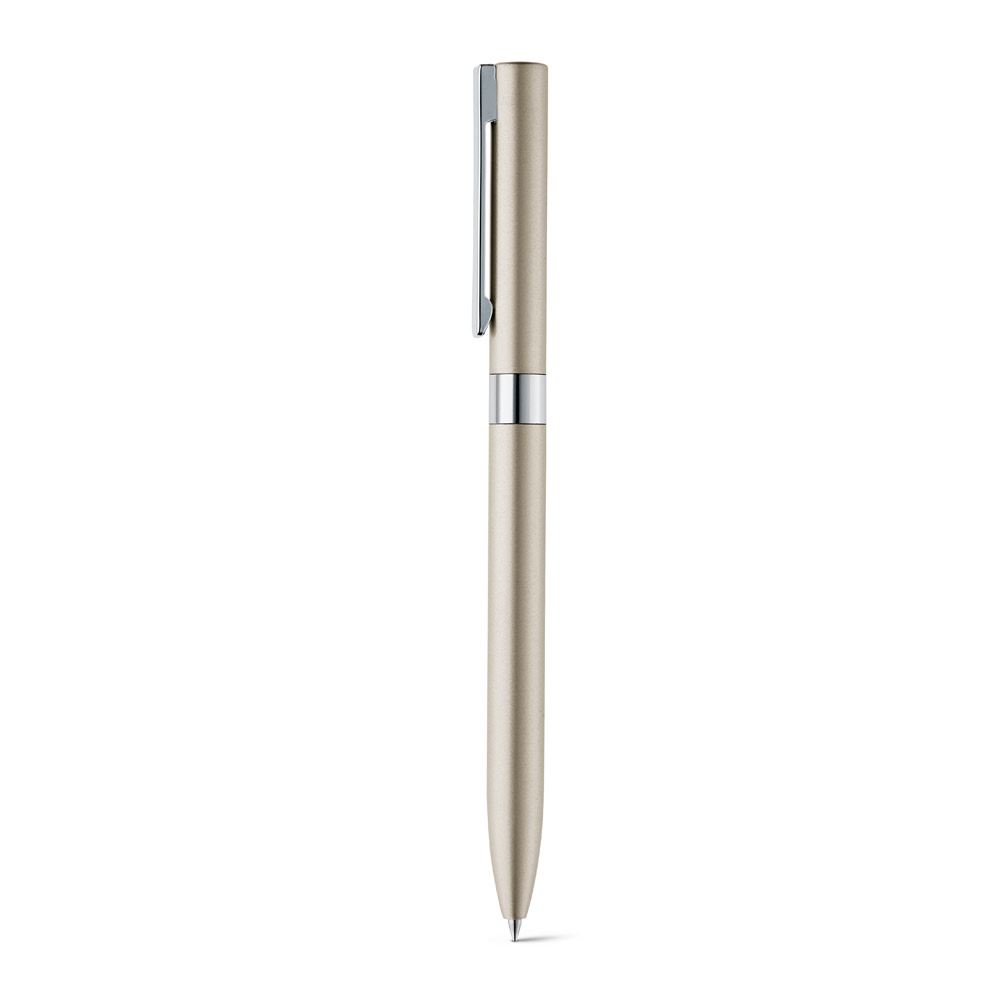hi!dea 81156 - Stylo à bille en aluminium avec clip et mécanisme twist