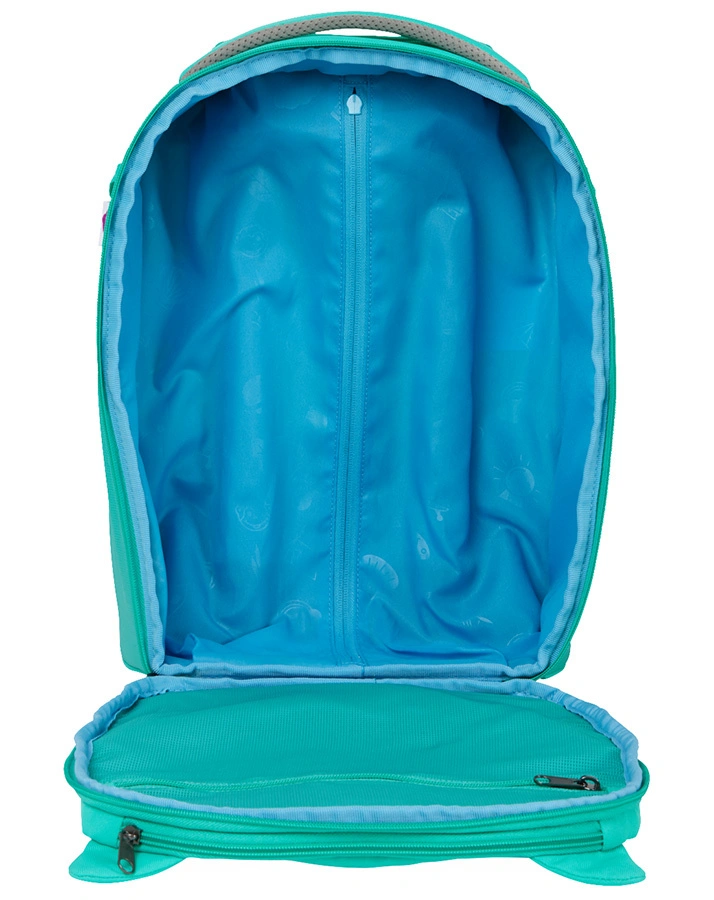 Kinder-Trolley ELUISE EULE (30x40x16,5) in türkis