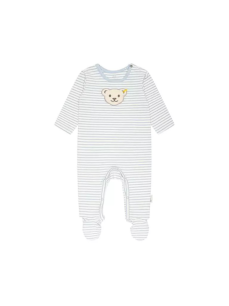 STEIFF Baby Strampler hellblau