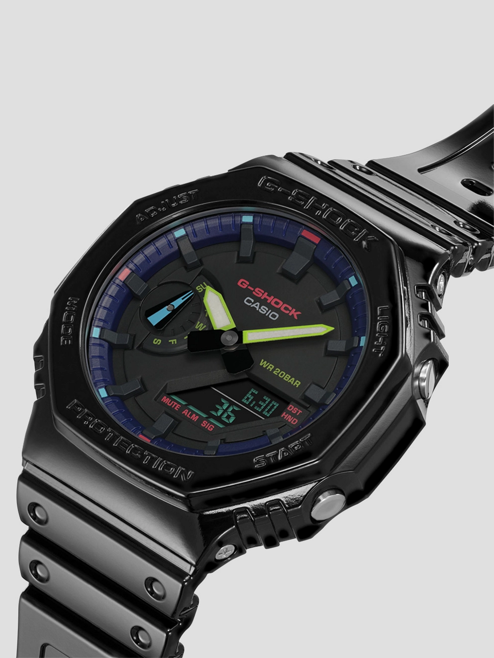 G-SHOCK GA-2100RGB-1AER Watch schwarz