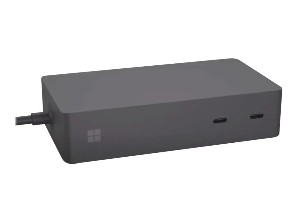 Microsoft Surface Dock 2 - Dockingstation - Surface Connect - 2 x USB-C - 1GbE - 199 Watt - for Surface Book 2, Book 3, Go, Go 2, Laptop, Laptop 2, Laptop 3, Pro, Pro 6, Pro 7, Pro X