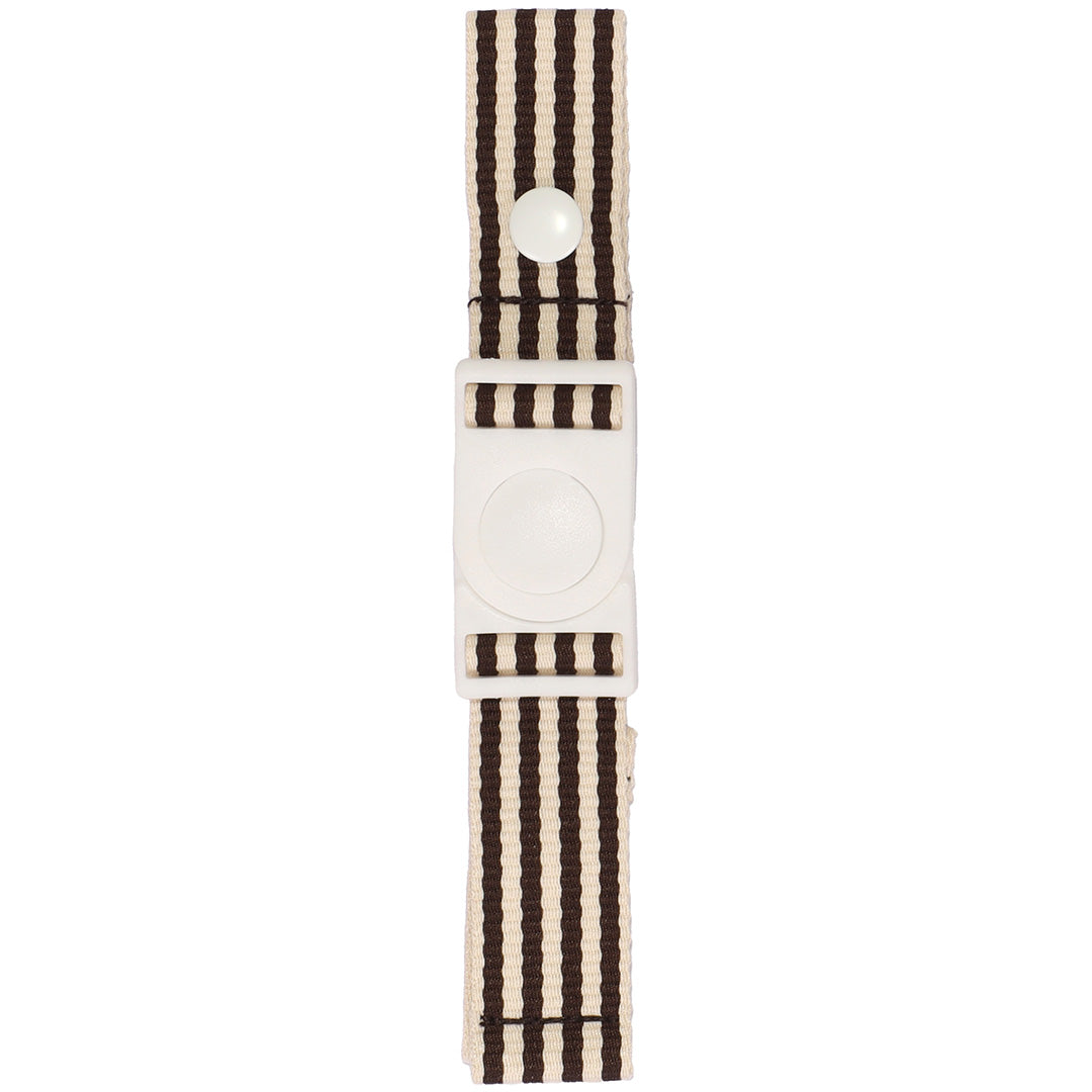 sticky lemon borstriem voor rugzak - stripes - jetty brown