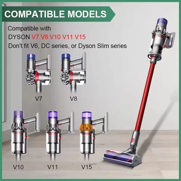 Anti-Tangle Børstehode – Tilbehør til Dyson støvsuger