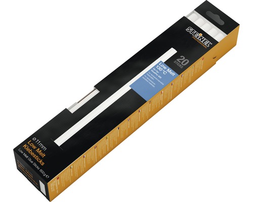 Steinel 300mm LOW MELT speciale lijmsticks, 600g, 20 stuks