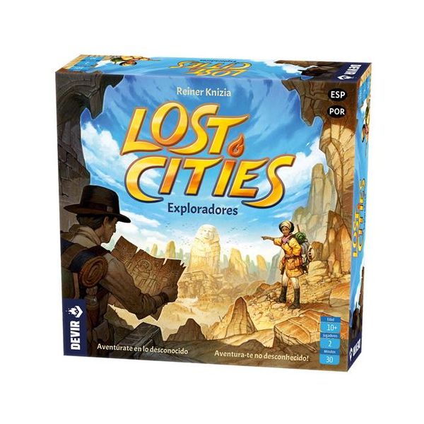 Devir Jogo de Tabuleiro Lost Cities Exploradores: Cartas