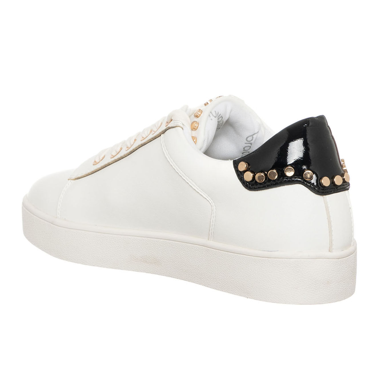 Tua By Braccialini Sneakers en Cuir Fano blanc/noir