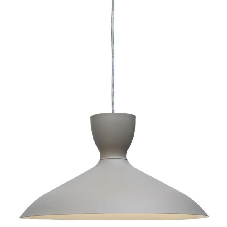 It's about Romi Hanover hanglamp Ø40 lichtgrijs