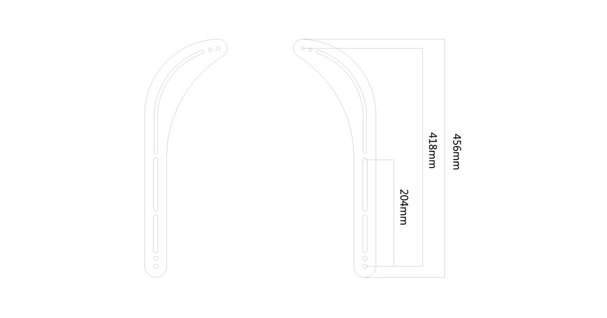 NeomountsNS-SB100 Soundbar wandsteun bevestiging  (Zwart)