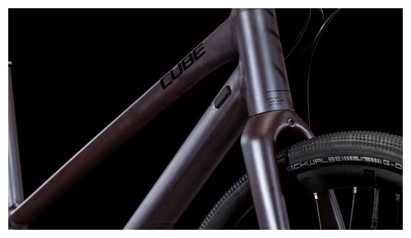 Vélo Fitness Cube Nulane One Trapeze Shimano Cues 9V 700 mm Gris Mineral 2025