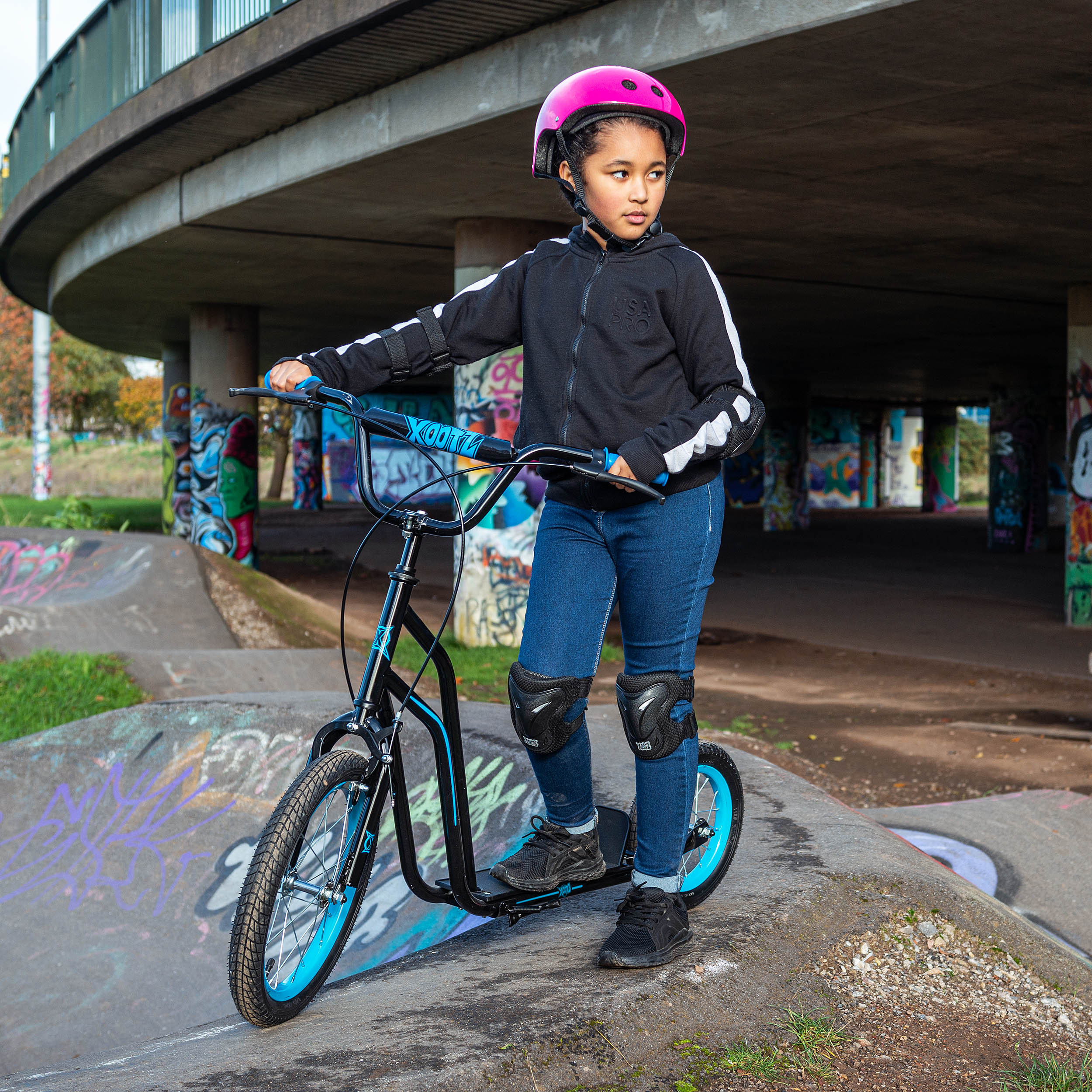 BMX Scooter SNAKE (Farbe: blau)